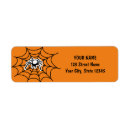Search for spiderweb return address labels Creepy