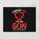 Search for sons postcards Red