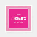 Search for bat mitzvah napkins Stylish