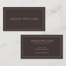 Search for brown business cards Minimalist