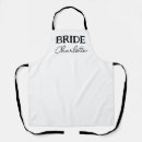 Recherche de wedding reception aprons Bride