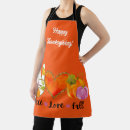 Search for thanksgiving turkey aprons Orange