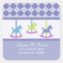 Search for pink carousel horse stickers Baby shower