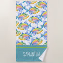 Search for tropical beach towels Girly