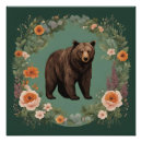 Recherche de ours brun posters Boho