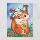 Recherche de fée de fleur cartes postales Pour enfants