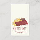 Recherche de food delivery business cards Chef
