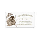 Search for owl return address labels Cute