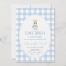 Search for spring bunny baby shower invitations Is on the way