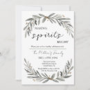 Search for pastel christmas invitations Wreath