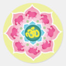 Search for buddhism stickers Yoga