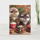 Search for otter christmas cards Funny