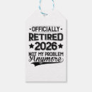 Search for retirement gift tags Retired 2026