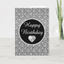 Recherche de glamour vœux cartes Paillettes argentées