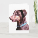 Search for doberman pinscher christmas cards Dobie