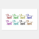 Search for race rectangle stickers Horse
