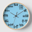 Search for mathematics clocks Blue