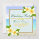 Search for frangipani birthday cards invites Yellow