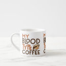 Recherche de sang tasses Café