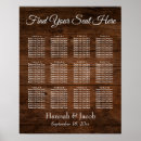 Search for wood wedding seating charts Rustic