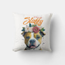 Search for staffy pillows Staffordshire terrier