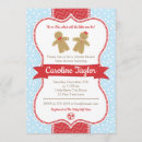 Search for baby shower christmas invitations Gingerbread