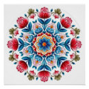 Recherche de mandala fleur posters Abstrait