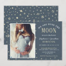 Search for we are over the moon invitations Gender neutral