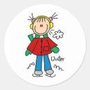 Recherche de glace autocollants Patineur