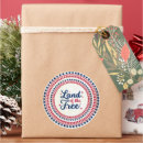 Search for land of the free stickers America