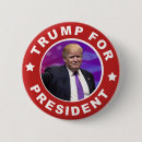 Recherche de président donald trump badges Campagne