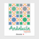 Recherche de l andalousie autocollants Espagne