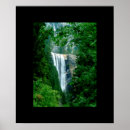 Recherche de cascade noire posters Vert