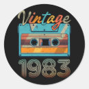 Search for 1983 stickers Vintage