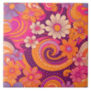 Search for 60s flowers tiles Retro