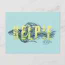 Recherche de creatures cartes postales Illustration