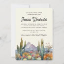 Search for desert bridal shower invitations Watercolor