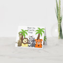 Search for zoo thank you cards Giraffe