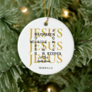 Search for names of christ ornaments Christian