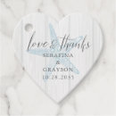 Search for rustic thank you wedding favour tags Love and thanks