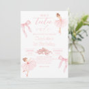 Search for ballerina 1st birthday invitations Tutu