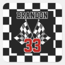 Search for race car driver stickers Boy