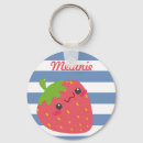 Search for strawberries keychains Cute