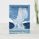 Recherche de montana vœux cartes Parc national de yellowstone
