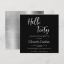 Search for silver foil invitations Luxury