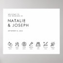 Search for timeline wedding signs Minimalist