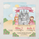 Search for princess and knight party invitations Girl