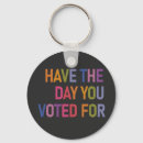 Search for vote day keychains Democracy