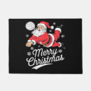 Search for happy new year doormats Santa