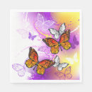 Search for monarch butterfly napkins Orange